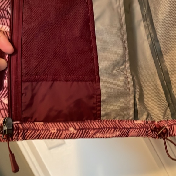 The North Face Jacket Purple/pink Novelty Venture Rain Jacket Hood Sz Small - Picture 13 of 13